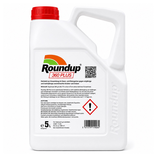 Roundup 360 PLUS 5L – Glyphosat Herbizid