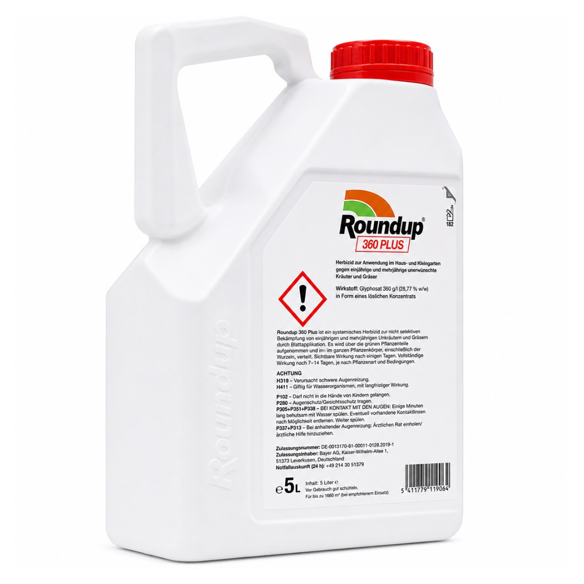 Roundup 360 PLUS 5L – Glyphosat Herbizid