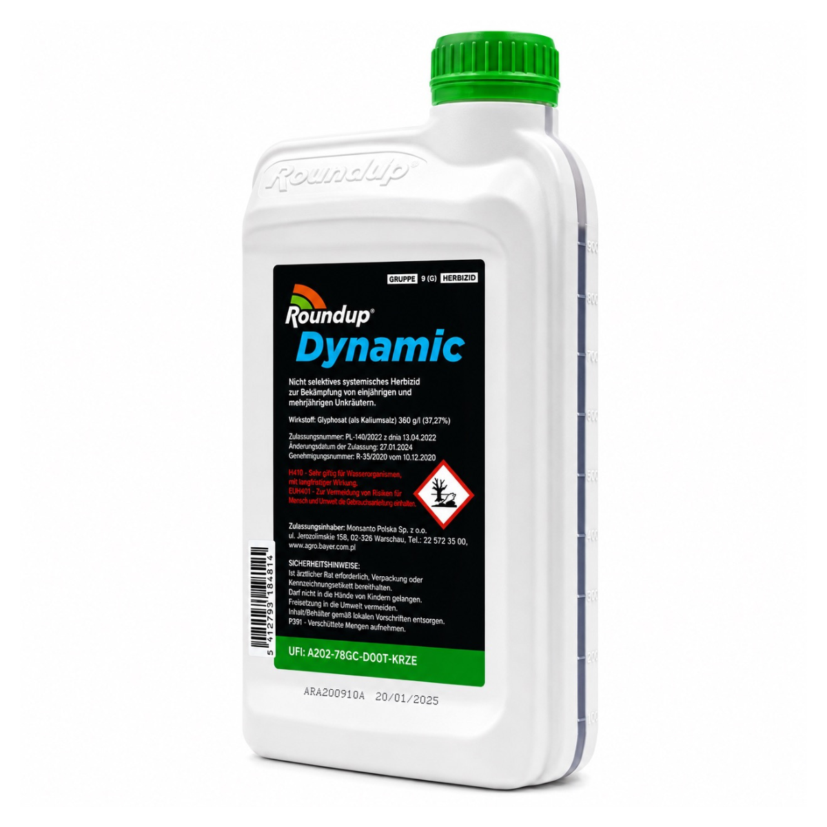 Roundup Dynamic 1L – Glyphosat Herbizid