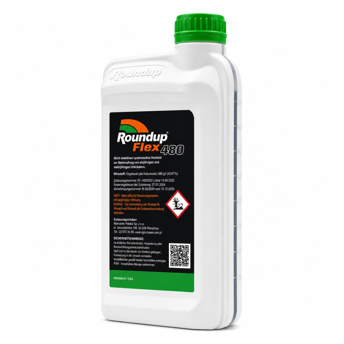 Roundup Flex 480 1L – Glyphosat Herbizid